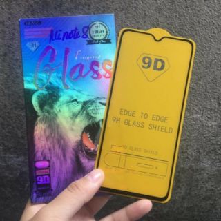 Kính cường lực 9D cho Xiaomi Redmi Note 8 Full keo màn hình cao cấp