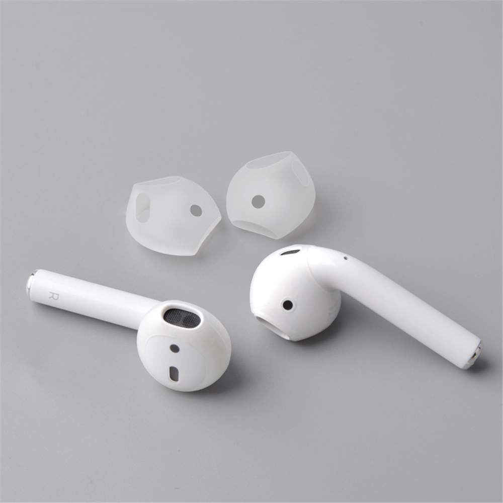 2 Cặp Nút Silicone Chống Trượt Cho Tai Nghe Airpods