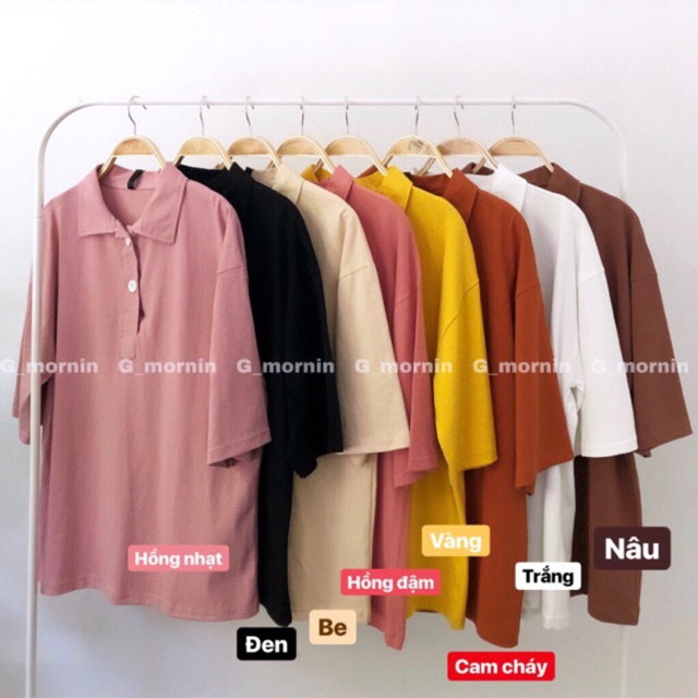 Áo Polo trơn (nhiều màu)