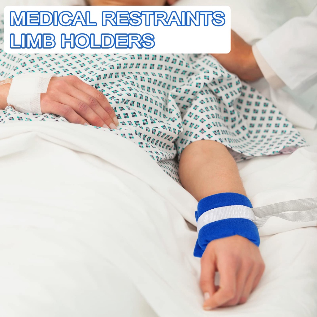 Dây Đai Cố Định Mềm Mại Thoáng Khí Cố Định Tay / Chân Cho Bệnh nhân