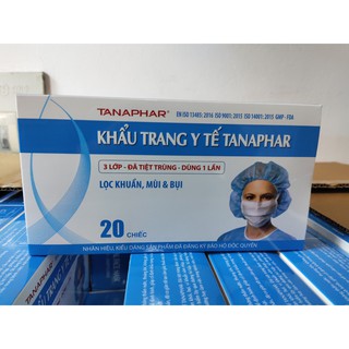 Khẩu trang y tế 3 lớp tanaphar