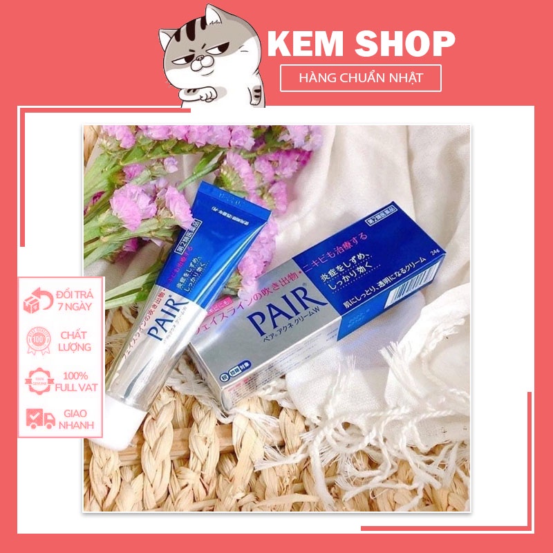 [Hàng_Nhật]  Kem ngừa mụn Pair Acne W Cream Nhật Bản 24G