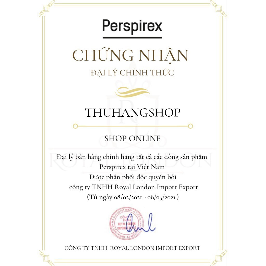 Lăn Khử Mùi Perspirex Cao Cấp giảm tiết mồ hôi cho mọi loại da 20ml | BigBuy360 - bigbuy360.vn