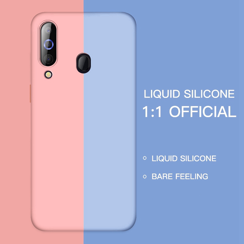 Samsung Galaxy A51 A71 A10s A20s A30s A50s A80 A70 A50 A30 A20 Ốp điện thoại bằng silicone màu trơn cho | BigBuy360 - bigbuy360.vn