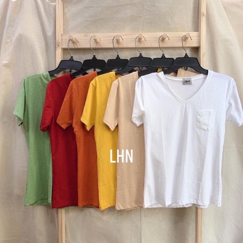 Áo thun cổ tim