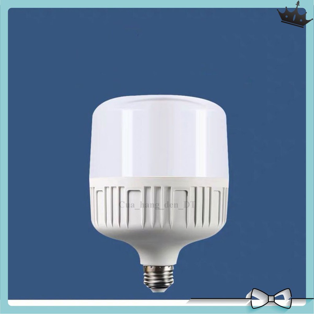 Bóng đèn LED trụ tròn 20W 30W  ánh sáng trắng (hàng cao cấp loại siêu sáng - tản nhiệt nhôm dày - bao đổi trả)