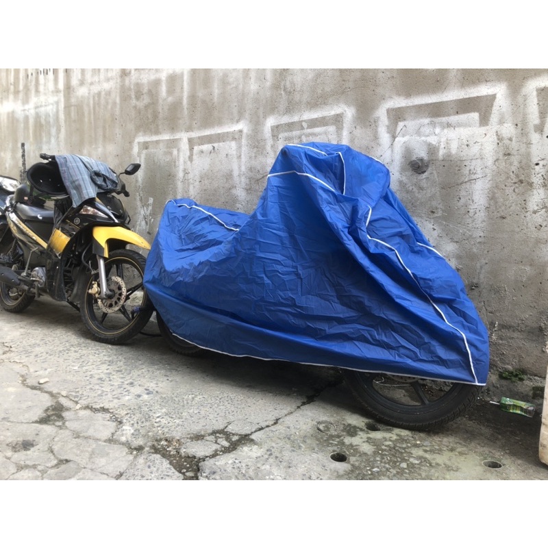 Bạt Trùm Che Hết Xe Máy Vải PE Phủ PU Cao Cấp Nhất Chất Lượng Cao, Chống Rách