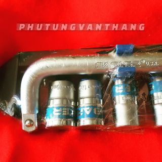 Bộ tuýp lục giác tốt hiệu barker 10 chi tiết