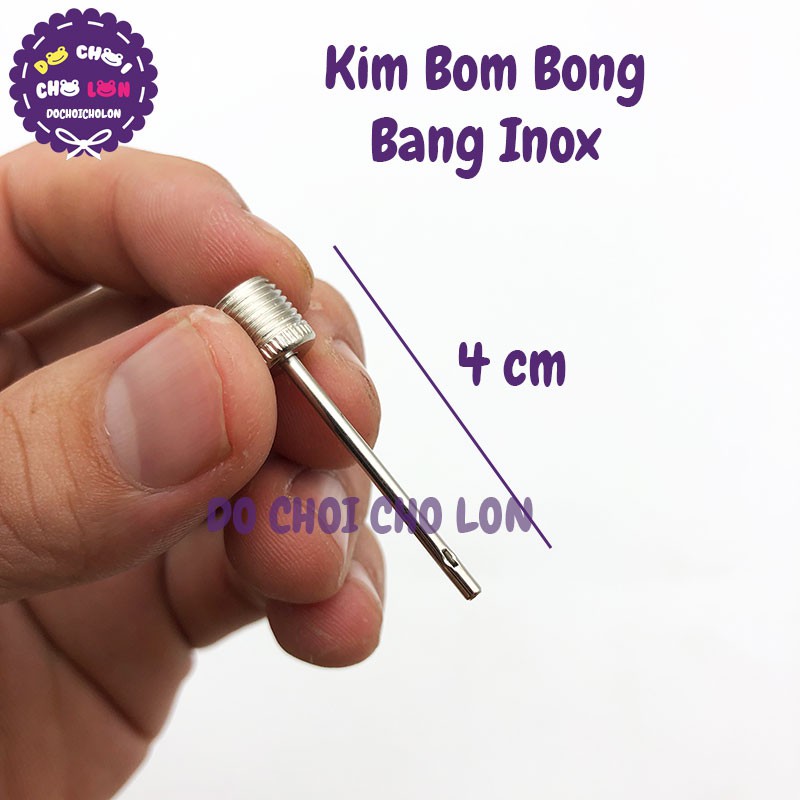 Đầu kim bơm các loại bóng banh mềm thể thao 4 cm