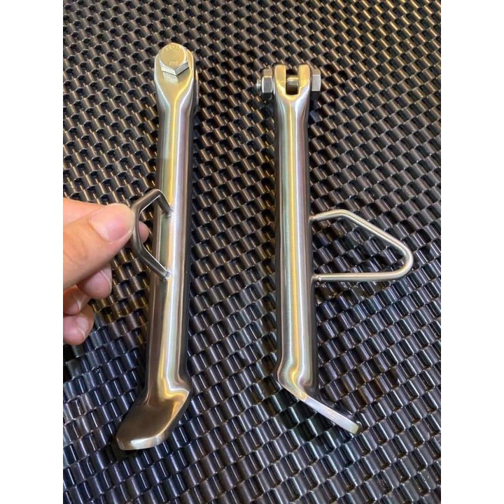 Chân chống nghiêng TBT tặng lò xo chống inox 304 dành cho ex135 ex150 winner vairo và các loại xe