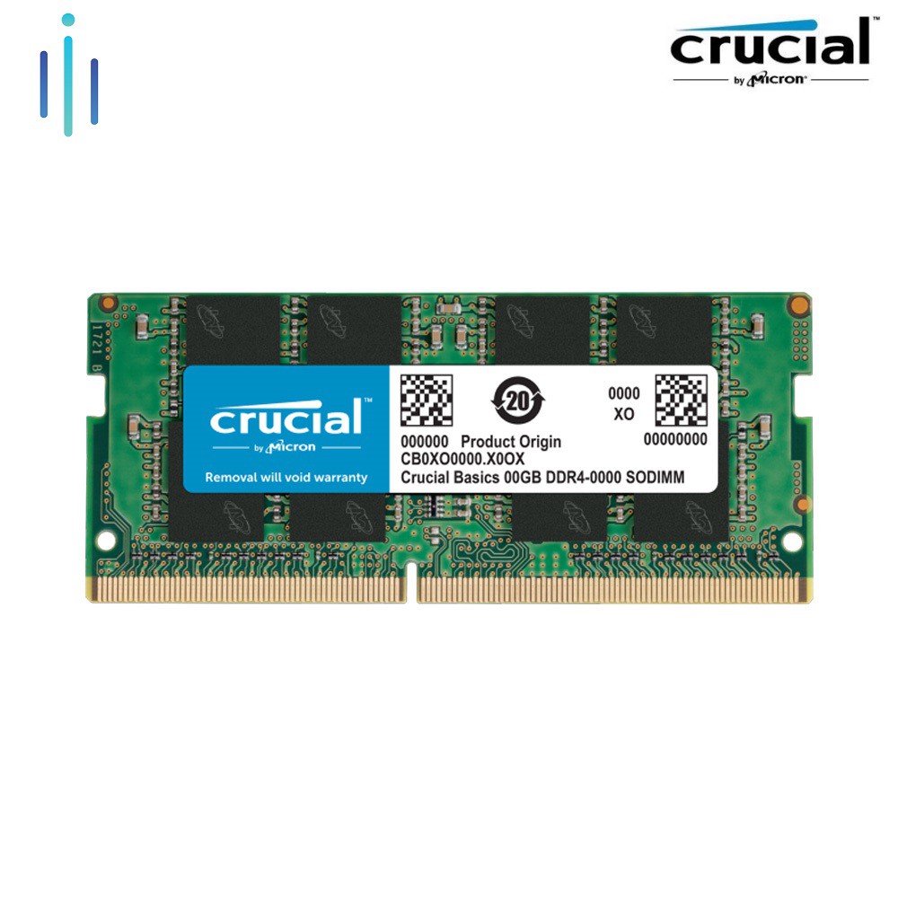 RAM Crucial DDR4 8GB Bus 2400MHz - Chính Hãng