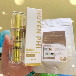 KEM FACE NANO ♥️FREESHIP♥️ CHỐNG NẮNG SPF 30 HUYỀN PHI