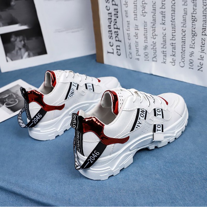 Giày sneaker nam Tonizo SET đế cao su đúc nguyên khối 5cm,lót hơi,thiết kế độc đáo