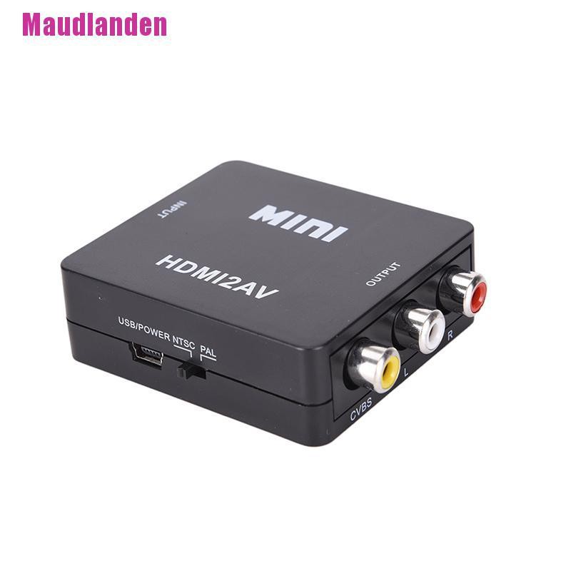 Bộ Chuyển Đổi Hdmi Sang Rca Av / Cvbs Hd 1080p Mini Hdmi2av