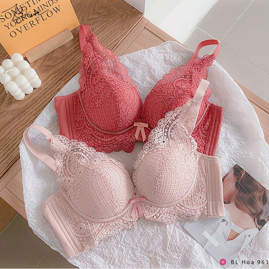 Bộ lót đệm hơi SIÊU NHẸ, không gọng, mút dày cực mềm, ôm và nâng ngực tuyệt đối | BigBuy360 - bigbuy360.vn