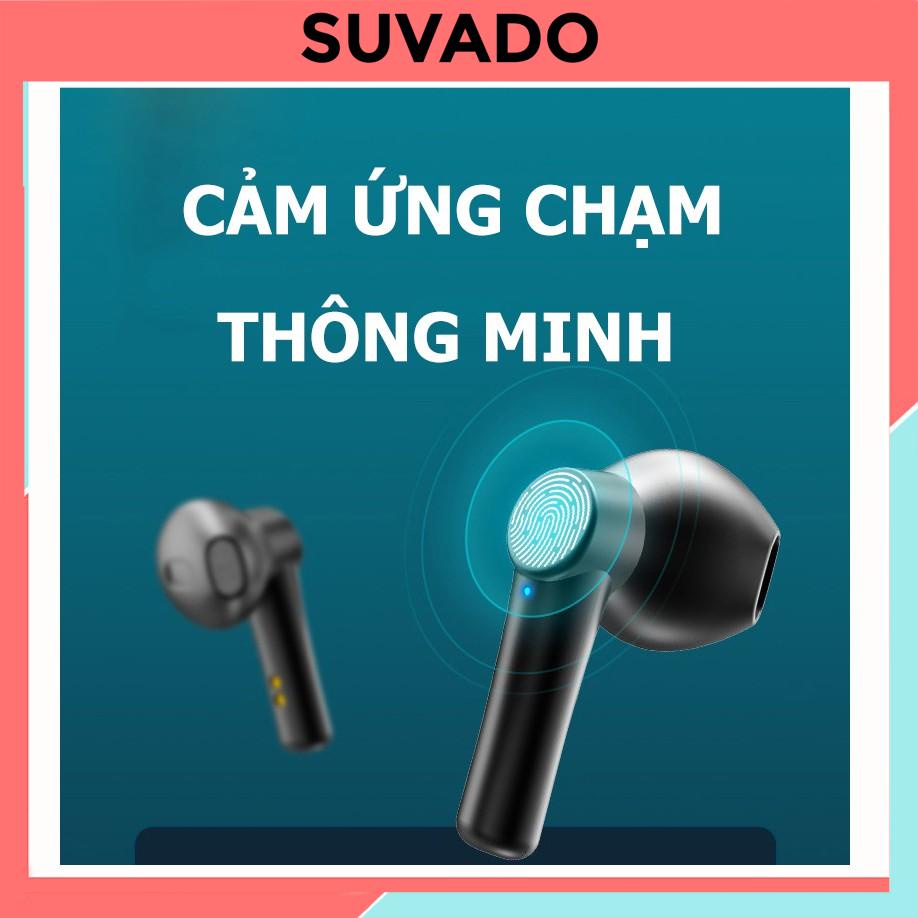 Tai nghe Bluetooth không dây LB8 Pro TWS 5.0 True Wireless cảm ứng chống nước pin trâu giá rẻ cho Android iOS SUVADO