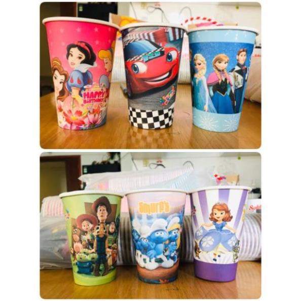 Set 5 ly giấy Hình 3D Họa Tiết Rất Dễ Thương cho Bé Trai và Gái Siêu Cute