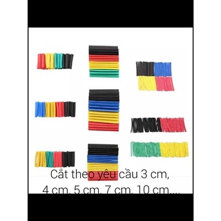 [HCM]250 ống gen co nhiệt phi 3mm dài 30mm.