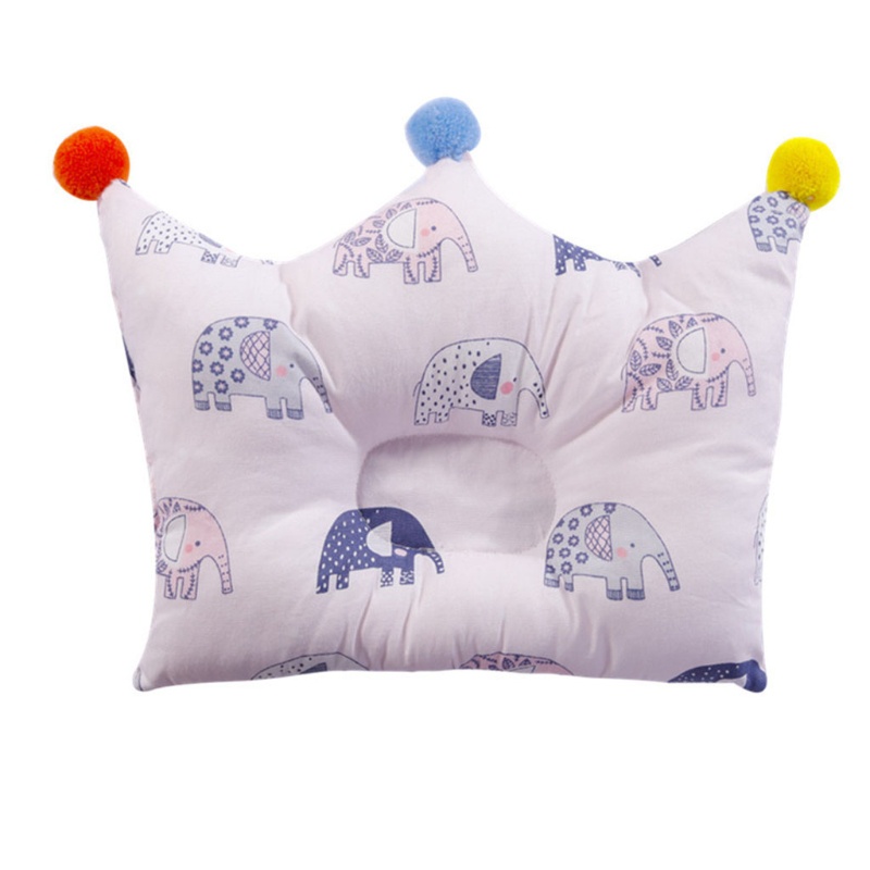 Gối Ngủ Chống Bẹp Đầu Họa Tiết Hoạt Hình Dễ Thương Cho Bé