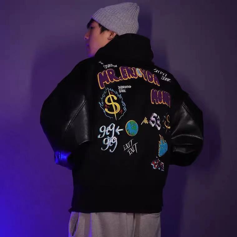 [CAO CẤP] Áo SYMBOLS LETTERMAN JACKET