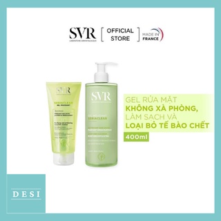 Sữa rửa mặt svr sebiaclear gel moussant chai 400ml , tuýp 200ml