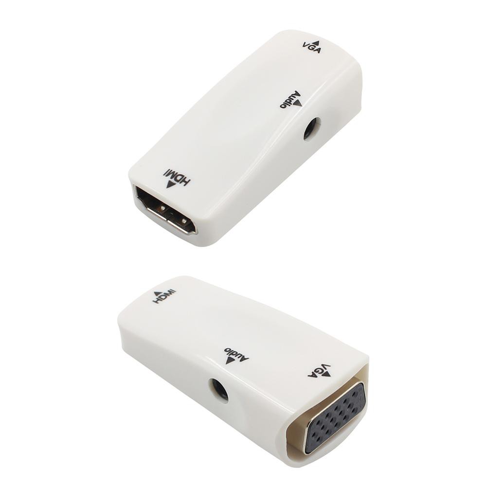 Cáp chuyển đổi từ cổng HDMI sang VGA 1080P cho máy tính