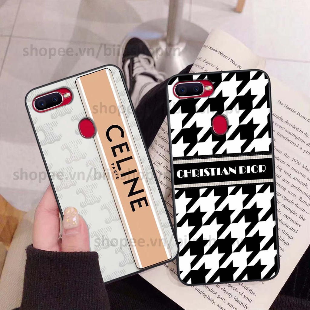 Ốp Oppo A5s / A7 / F9 / A12 in hình các thương hiệu nổi tiếng siêu đẹp, thời trang cá tính