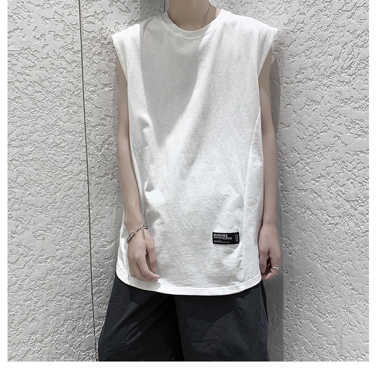 Áo Thun Thể Thao Sát Nách Chất Liệu Cotton Thời Trang Cho Nam