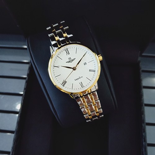 Đồng Hồ Đôi MẶT KÍNH Sapphire SRWATCH SL1074.1202TE - SG1074.1202TE chống nước chống