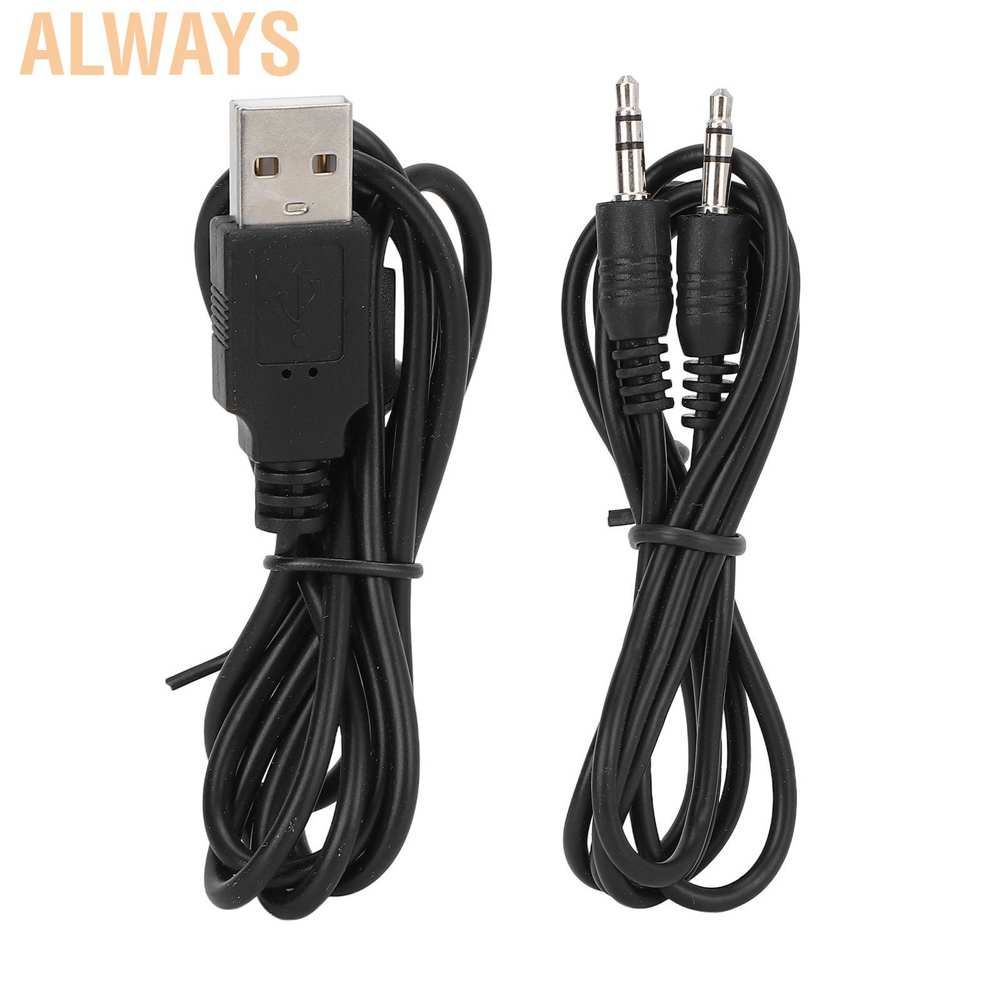 Bộ khuếch đại âm thanh siêu trầm 2 đầu cắm 3.5mm
