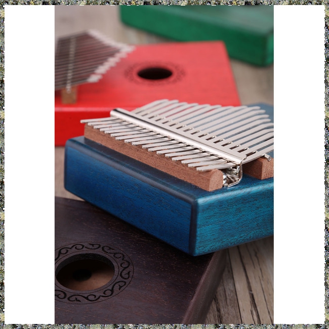 17 Key Kalimba Thumb Piano Kids Adults Body Music Finger Percussion Keyboard
