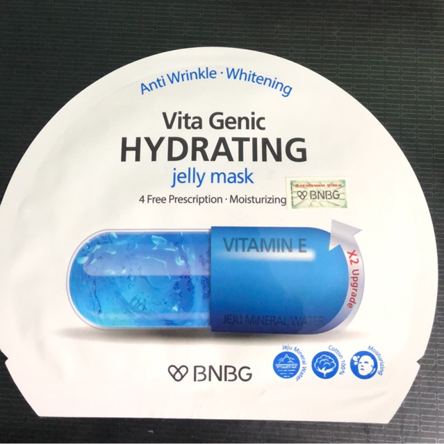 (Hsd;6/2022)Mặt nạ BNBG Vita genic 4 loại(có tem chống hàng giả)