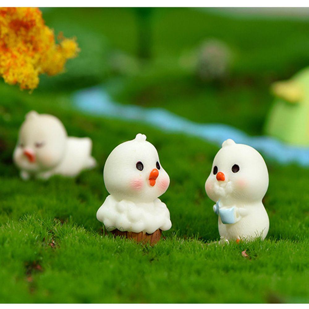 Mô Hình Chú Vịt Dùng Trang Trí Tiểu Cảnh Độc Đáo