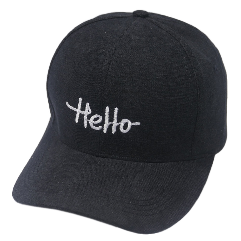 Mũ lưỡi trai ❤️ Nón kết thêu hình chữ Hello chất nhung cao cấp form unisex nam nữ