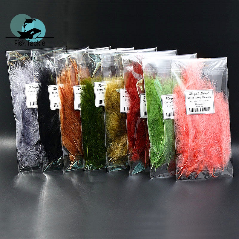 Set 20 Dây Lông Vũ Mềm Câu Cá Tiện Lợi