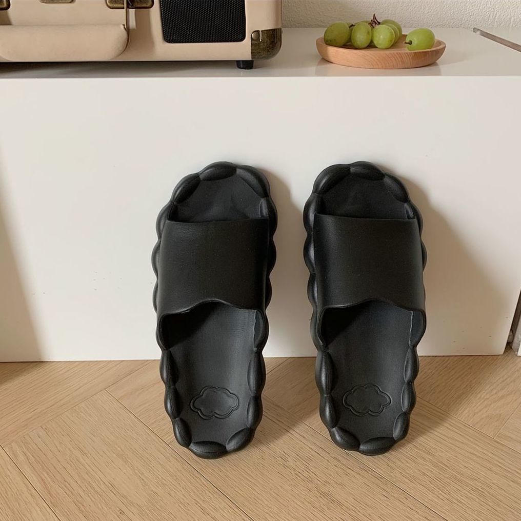 Dép chống trượt kiểu dáng đám mây dễ thương thời trang tại nhà dành cho nữ