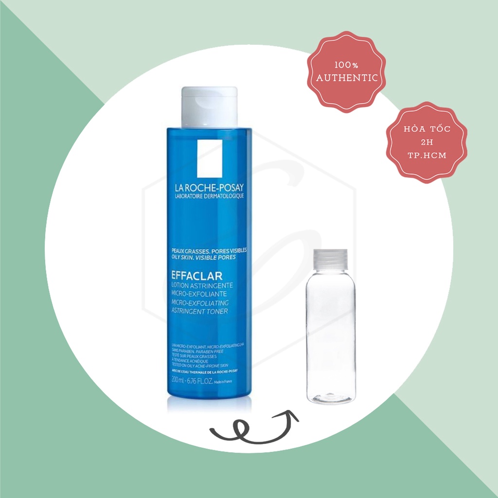 Nước hoa hồng La Roche-Posay Effaclar cho da dầu 200ml