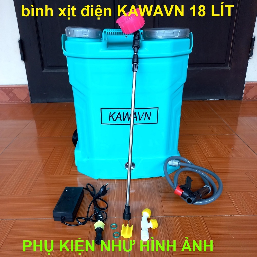 Bình phun thuốc trừ sâu 18L❤️FREESHIP❤️bình xịt điện tưới cây KAWAVN ,HÀN QUỐC