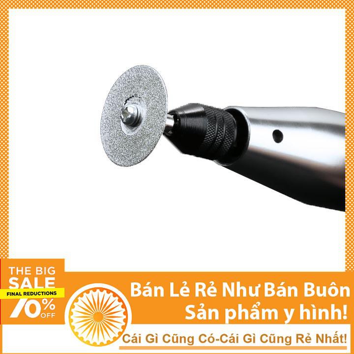 Đĩa Cắt Hợp Kim 25mm - Có Kèm Trục Cắt (Lưỡi Cắt Phíp Đồng) Giá Rẻ