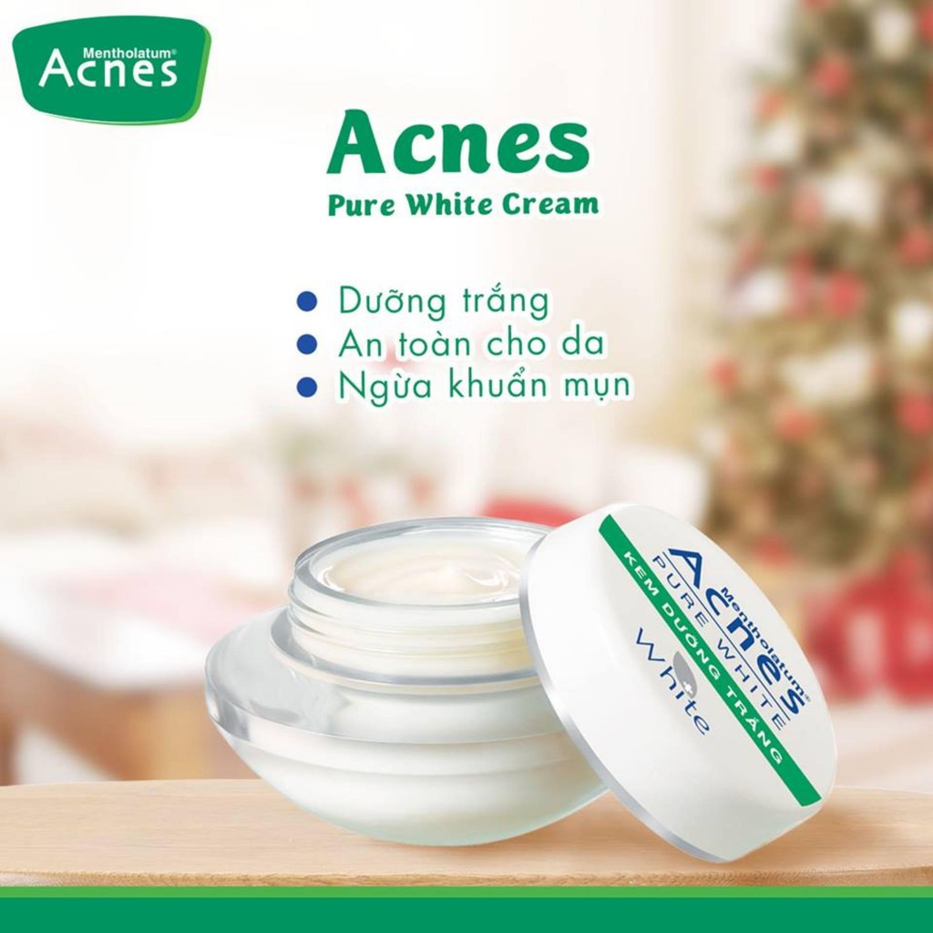 KEM DƯỠNG TRẮNG ACNES PURE WHITE CREAM 40G