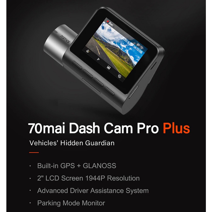 Camera hành trình ô tô 70MAI Pro Plus A500 chuẩn 2K | BigBuy360 - bigbuy360.vn