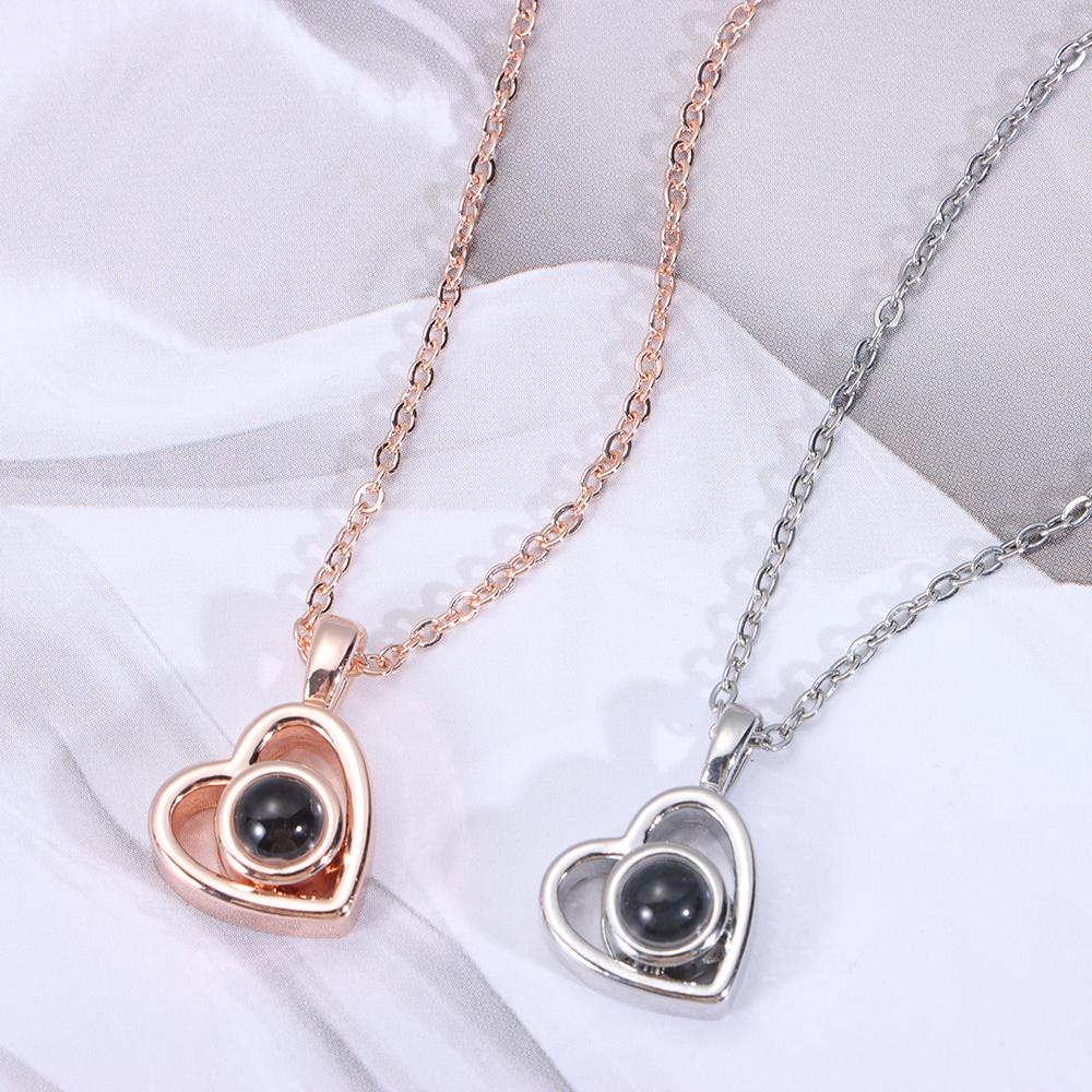 BEAUTY Vòng cổ Mặt Máy Chiếu Độc Đáo Cho Ngày Valentine