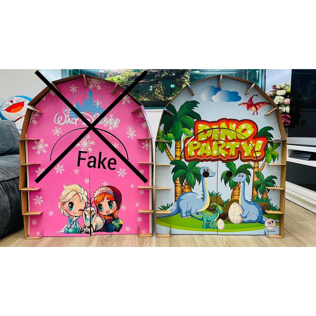 Nhà Bìa Ghép Thông Minh Cho Bé