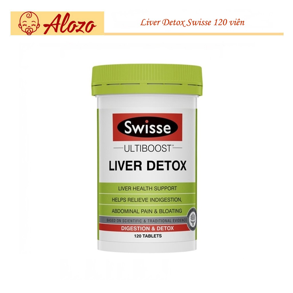  Thải độc Gan - Liver Detox Swisse 120 viên