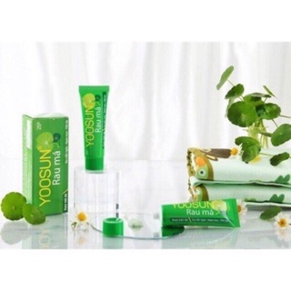 Yoosun rau má - an toàn cho trẻ sơ sinh, trẻ nhỏ, người lớn làm dịu vết ngứa, hăm da, rôm sảy 25g