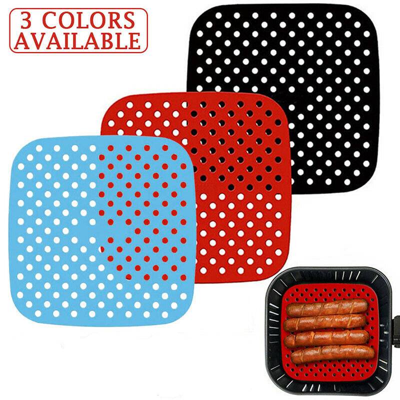 Miếng Lót Nồi Chiên Không Dầu Bằng Silicone Chống Dính Có Thể Tái Sử Dụng