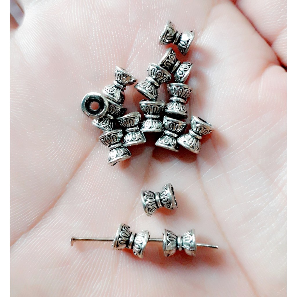 nguyên phụ liệu Phụ kiện charm xỏ - charm lùa 50g = 18k [ Charm giá sỉ ]