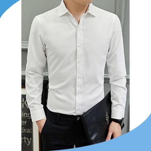 Áo sơ mi - Áo sơ mi lụa cao cấp - Chất liệu lụa mềm mịn, mát mẻ, dáng trẻ trung thanh lịch, mặc bao đẹp