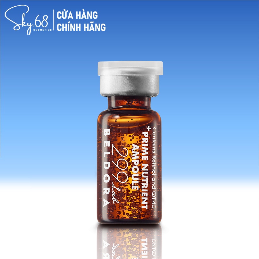 Siêu Tinh chất Trẻ Hóa Tái Tạo, Dưỡng Trắng Da Retinol Beldora 299 Prime Ampoule Serum 2.5ml