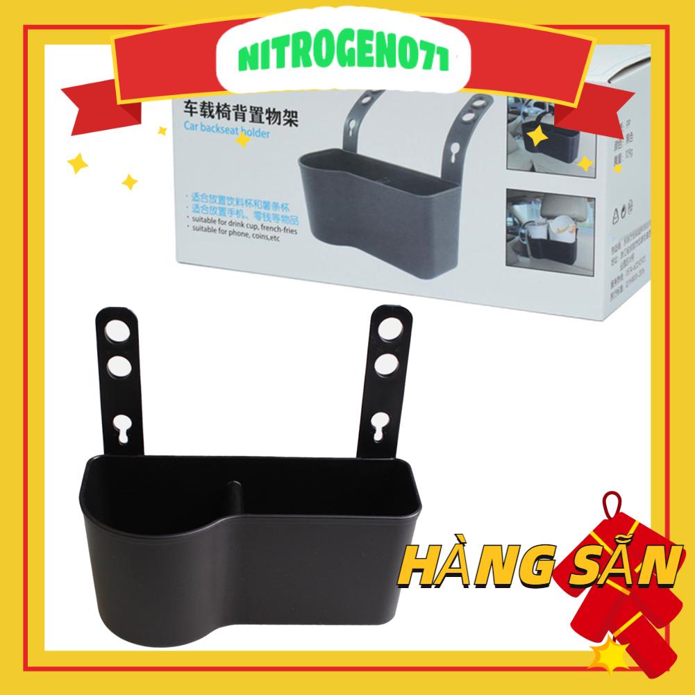 Nitrogen071 Hộp đựng đồ phía sau ghế ô tô Dung lượng lớn Giá giữ ví trên Túi các vật dụng nằm rải rác